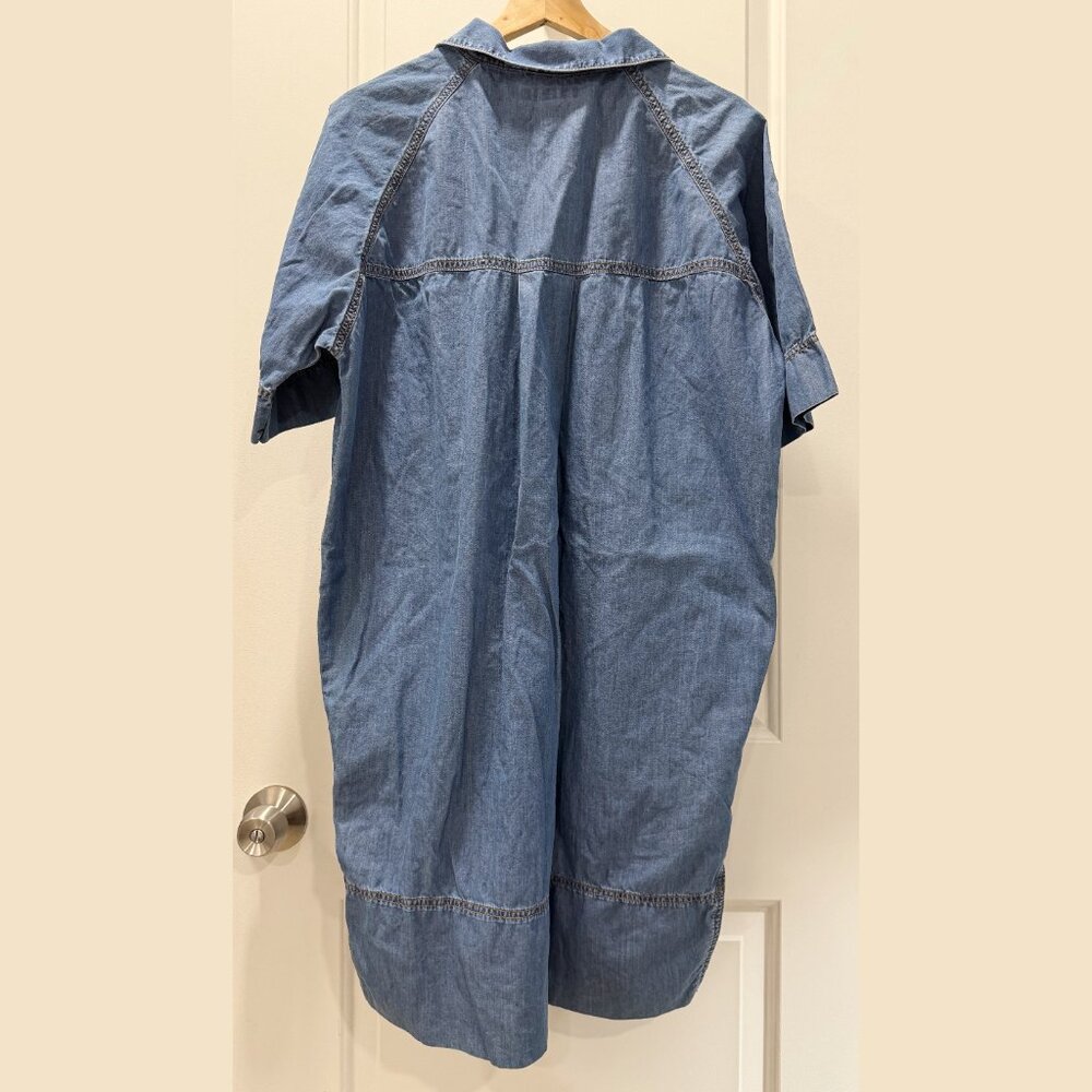 Banana Republic Denim Dress with POCKETS! | Sz M - Picture 2 of 4
